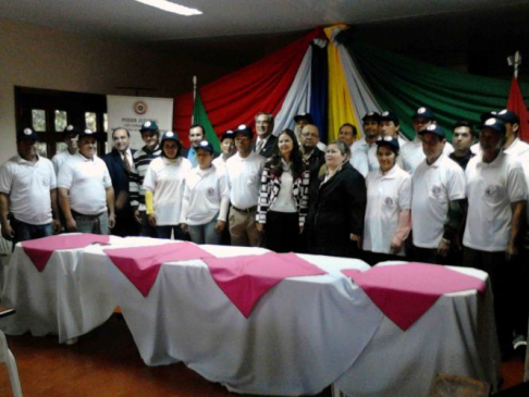 En la Circunscripción Judicial de Alto Paraná se realizó el juramento de los nuevos voluntarios de Justicia