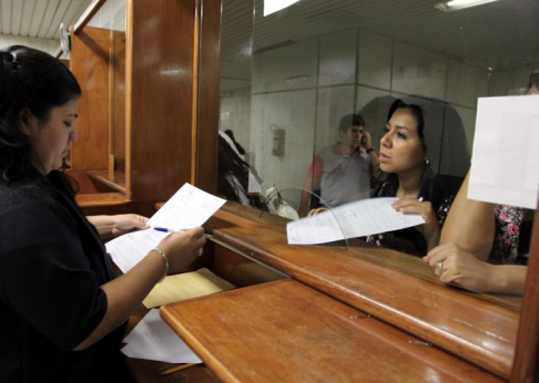 La Oficina de Legalizaciones está ubicada en la planta baja del Palacio de Justicia de Asunción