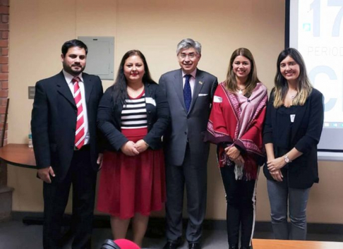 as reuniones fueron presididas por  Joel Hernández, Comisionado Relator para Paraguay y Erika Montero, Encargada de Seguimientos de Acuerdos de Solución amistosa.