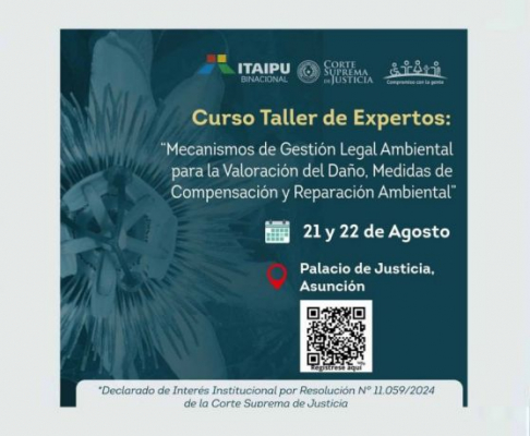 Curso taller de Gestión Legal para la Valoración del Daño y Reparación Ambiental