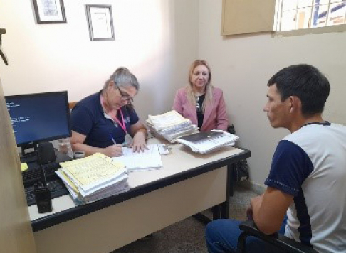 Juzgado de Ejecución Penal de Puerto Casado realizó visita de control penitenciario.