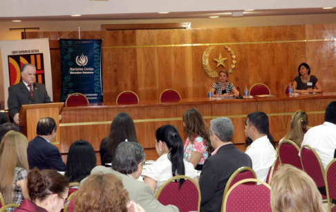 Presidente de la Corte, doctor Victor Núñez dio apertura al taller