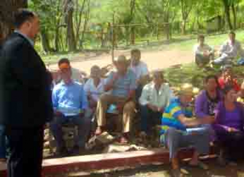 La presentación de voluntarios de Justicia se efectuó en Guairá