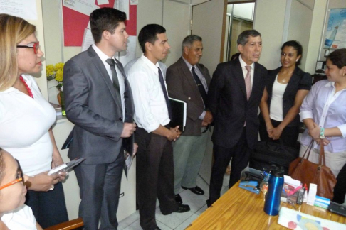 Estudiantes de la carrera de Derecho visitaron la Sindicatura de Quiebras.