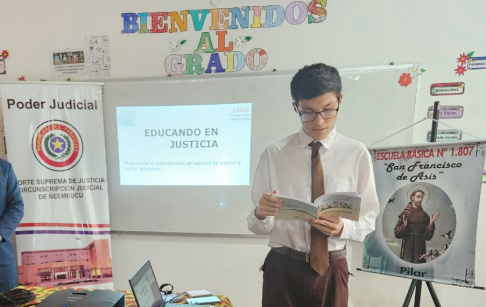 Continuaron las jornadas de capacitación del programa Educando en Justicia en Pilar.