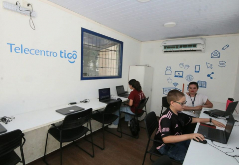  Telecentro disponible para la ciudadanía.