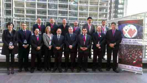 La reunión convocó a representantes de 13 poderes judiciales de Iberoamérica.