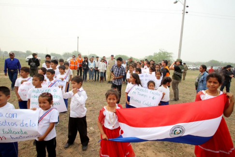 Visita en el marco de la supervisión del cumplimiento de sentencia “Xákmok Kásek vs Paraguay”.