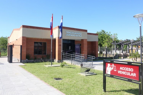 Nueva sede del Juzgado de Paz de Vallemí.