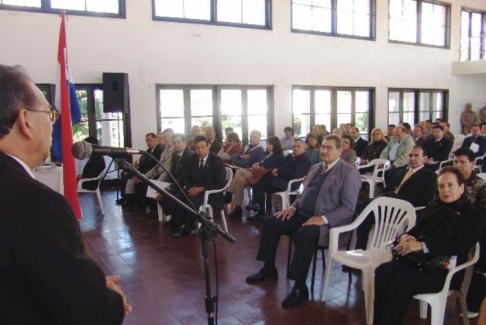 Los ministros José Altamirano y Antonio Fretes participaron del encuentro.