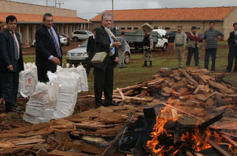 sta es la primera vez que ministros del Poder Judicial participan en esta actividad de la Senad.