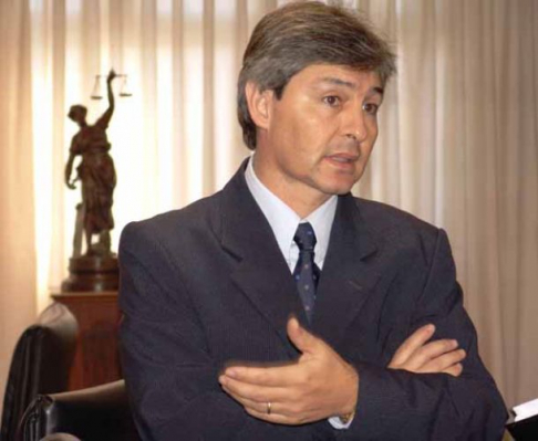 Juez José Agustin Fernandez, presidente de la Asociación de jueces del Paraguay