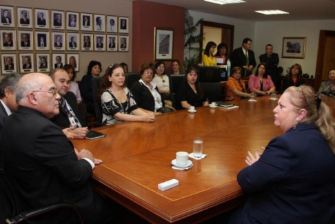 Los magistrados y defensores públicos expresaron que seguirán defendiendo la institucionalidad del Poder Judicial y sus facultades constitucionales.