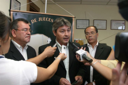 Jose Agustín fernández, presidente de la Asociación de Jueces del Paraguay