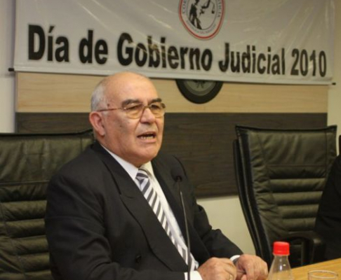 Ministro Sindulfo Blanco, presidente de la Sala Penal