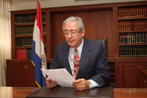 Ministro Raúl Torres Kirmser, Presidente de la Corte Suprema de Justicia