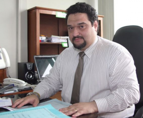 El camarista Rodrigo Escobar, miembro del Tribunal de Cuentas, Primera Sala.