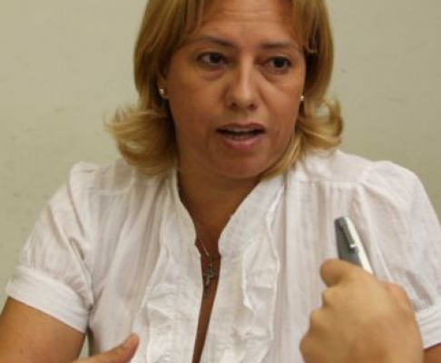 La secretaria general del Sindicato de Funcionarios Judiciales del Paraguay (Sifjupar), Porfiria Ocholaski