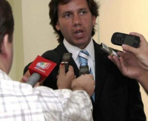 El viceministro del Interior, Carmelo Caballero