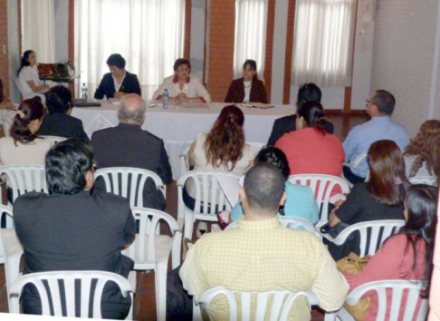 La reunión estuvo presidida por la Dra. Noyme Yore.