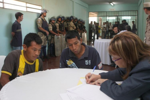 Defensores públicos verificaron situación de reos en Coronel Oviedo