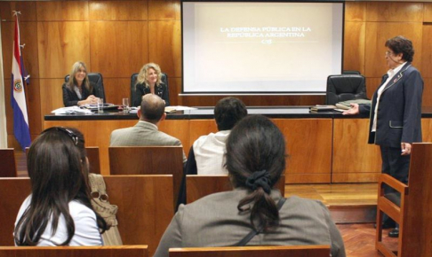 Las ponencias se desarrollaron en la sede judicial de Asunción