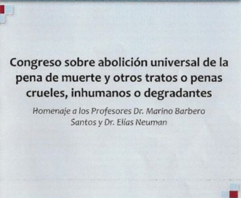 Afiche del Congreso Internacional que cuenta con la participación de defensores públicos paraguayos