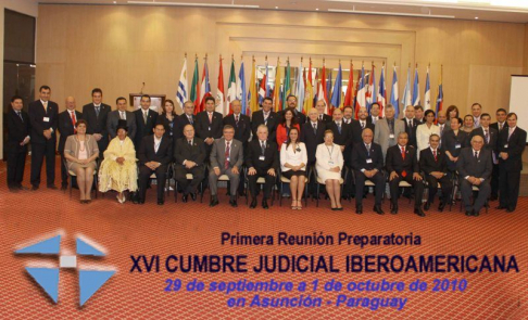 Durante reunión preparatoria aprobaron los ejes temáticos de la XVI Cumbre Judicial
