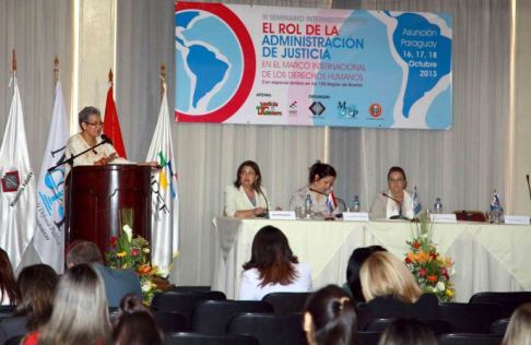 Foto de Archivo. Seminario Interinstitucional “El Rol de la Administración de Justicia en el marco internacional de los Derechos Humanos con especial énfasis en las 100 Reglas de Brasilia”.