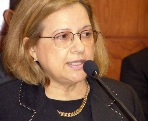 Presidenta de la Corte Suprema de Justicia, doctora Alicia Pucheta de Correa