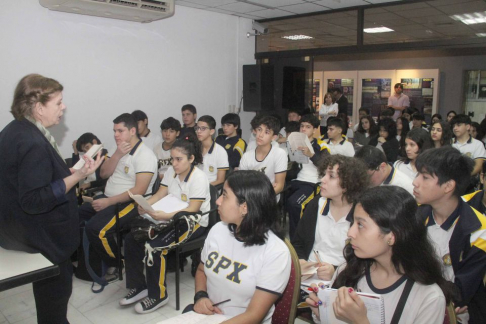 Este miércoles 21 de mayo visitaron el Museo de la Justicia, 70 alumnos de la Escuela Parroquial “San Pío X”. 