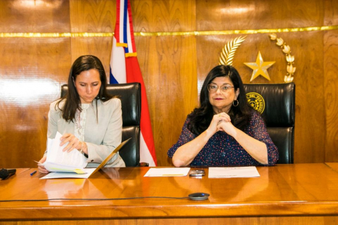 Las palabras de apertura estuvieron a cargo de la ministra de la CSJ, doctora Carolina Llanes y de la comisionada nacional Claudia Sanabria, presidenta de turno del Mecanismo Nacional de Prevención de la Tortura (MNP).