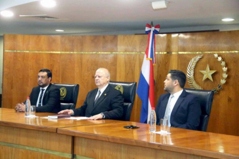 Presidente Benítez Riera participó en apertura de charlas sobre prevención y erradicación de la violencia