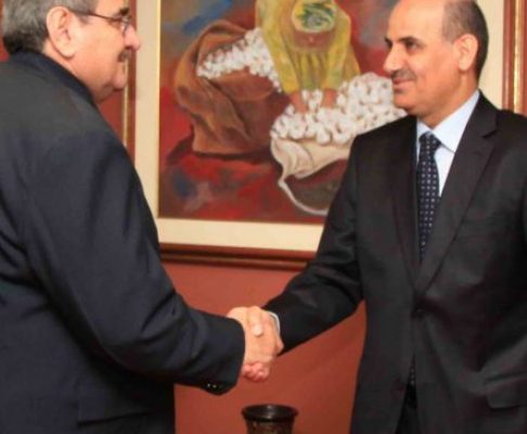 El presidente de la Corte Suprema de Justicia recibió al embajador Abdulla Mohamed Al – Derbasti, durante una visita protocolar