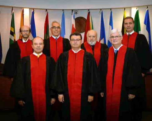 Miembros de la Corte Interamericana de Derechos Humanos.
