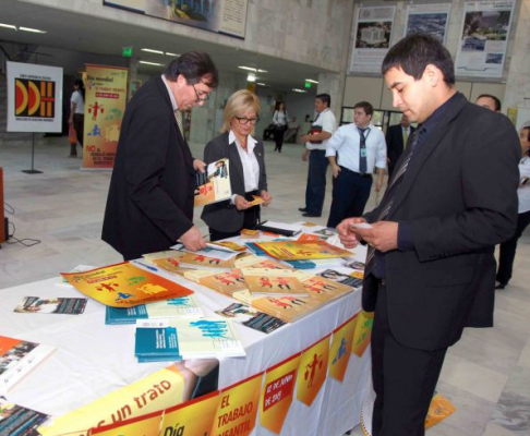 La jornada forma parte de una serie de encuentros realizados en el marco de la difusión del Convenio 169.