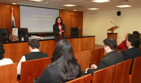 Culminó curso de capacitación para funcionarios judiciales.