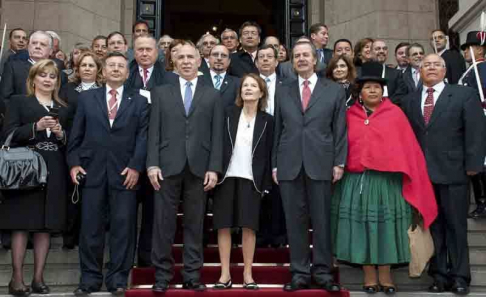 Foto oficial del XVI Cumbre Judicial Iberoamericana (fuente www.cij.com.ar)