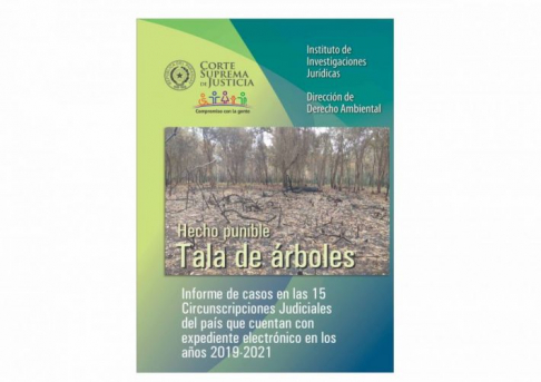 Informe sobre la Comisión del Hecho Punible de Tala de Árboles está disponible en la Biblioteca Virtual