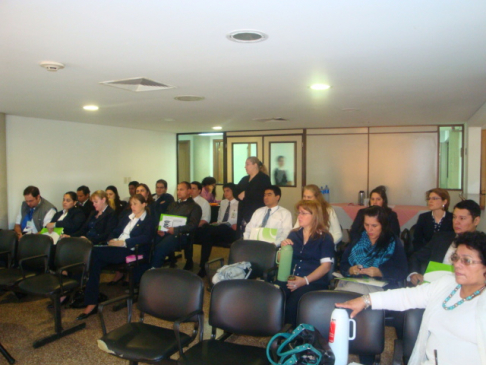 Dicho curso se llevó a cabo en el Palacio de Justicia de Villarrica.  