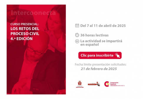 Invitan para el curso “Los retos del proceso civil” en su cuarta edición.